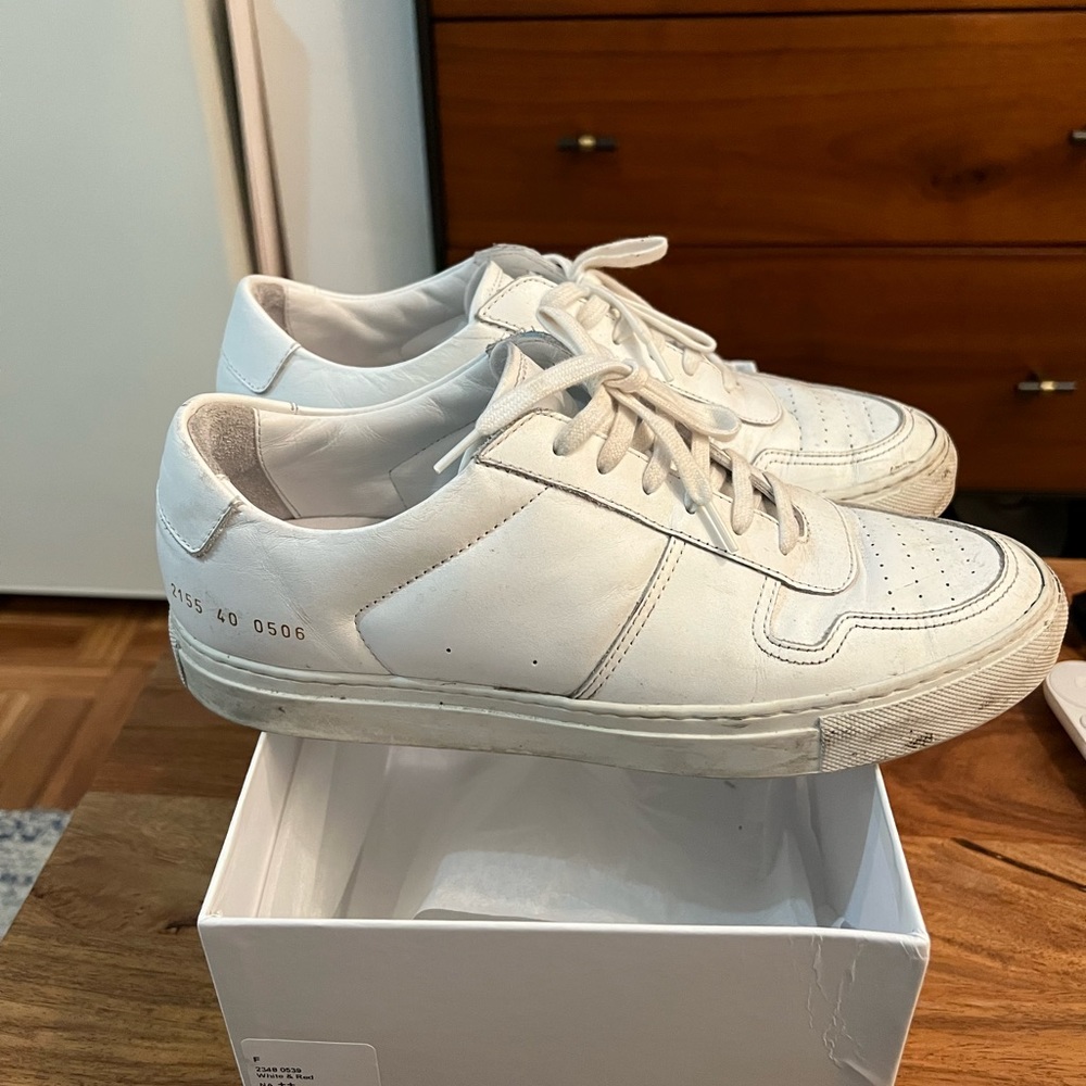 Common Projects Leather BBall Low